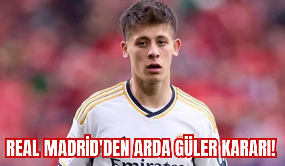 REAL MADRİD’DEN ARDA GÜLER KARARI! MİLLİ OYUNCU VERİLEN GÖREV KARŞISINDA BİR HAYLİ ŞAŞIRDI…