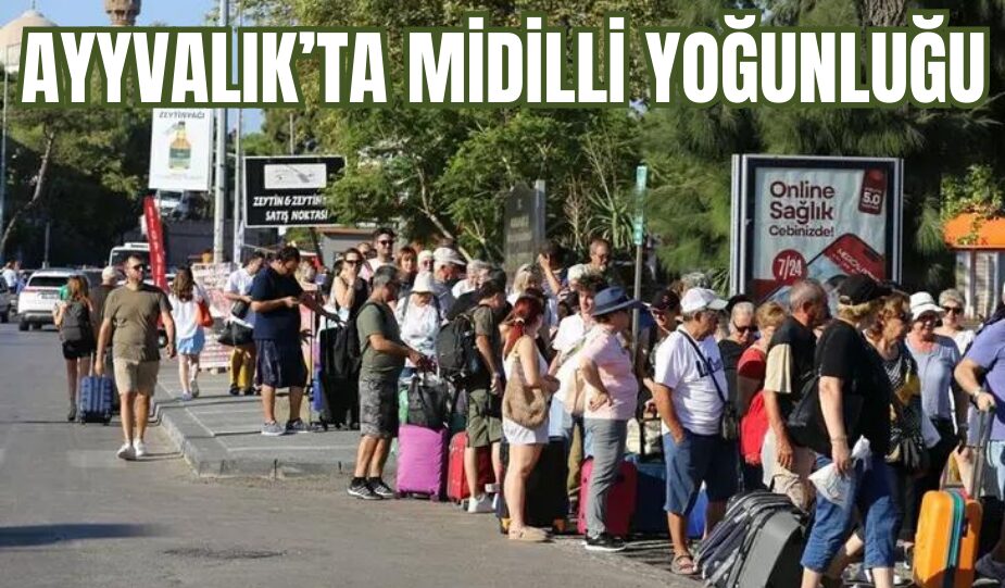 15 TEMMUZ’DA MİDİLLİ ADASI’NA YOĞUN İLGİ: TATİLCİLER AKIN ETTİ