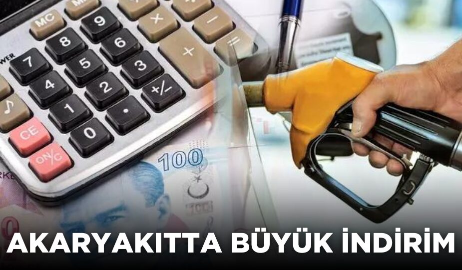 AKARYAKITTA BÜYÜK İNDİRİM