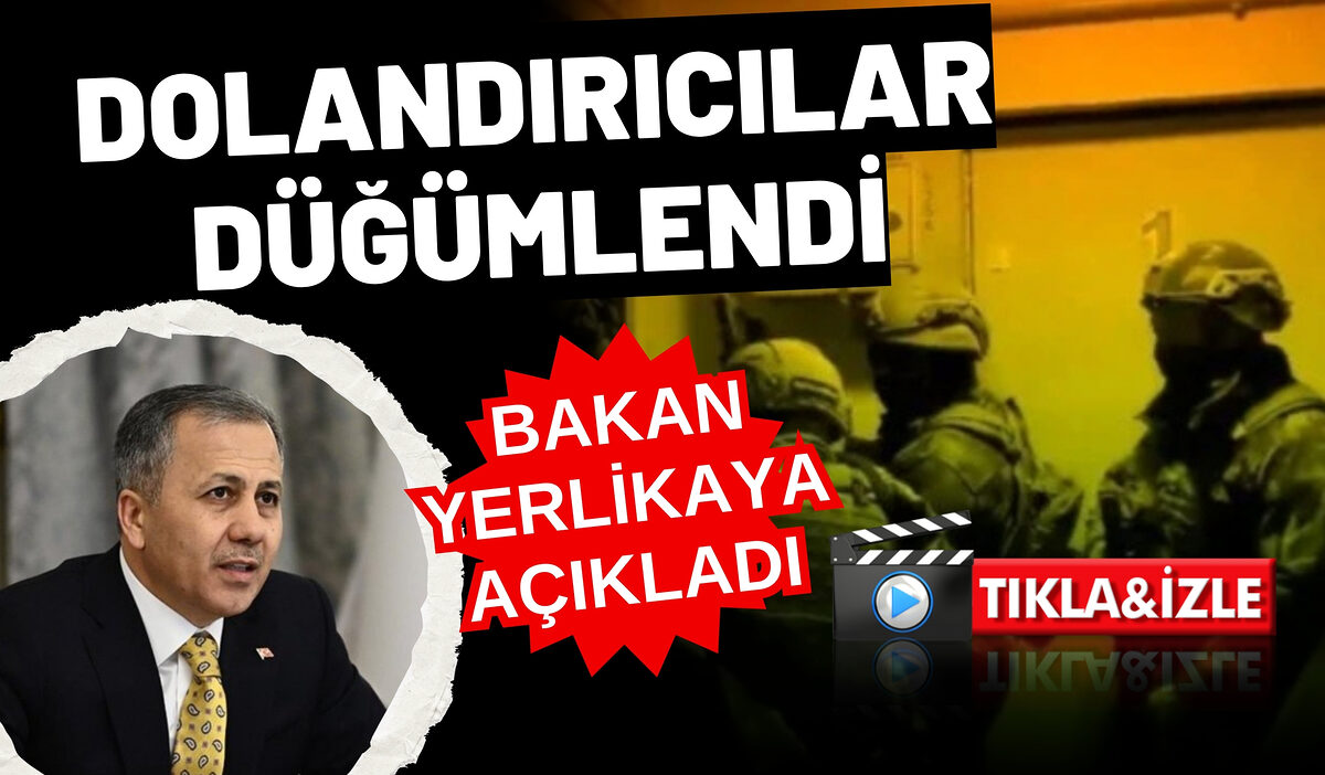 DOLANDIRICILARA DÜĞÜM OPERASYONU!