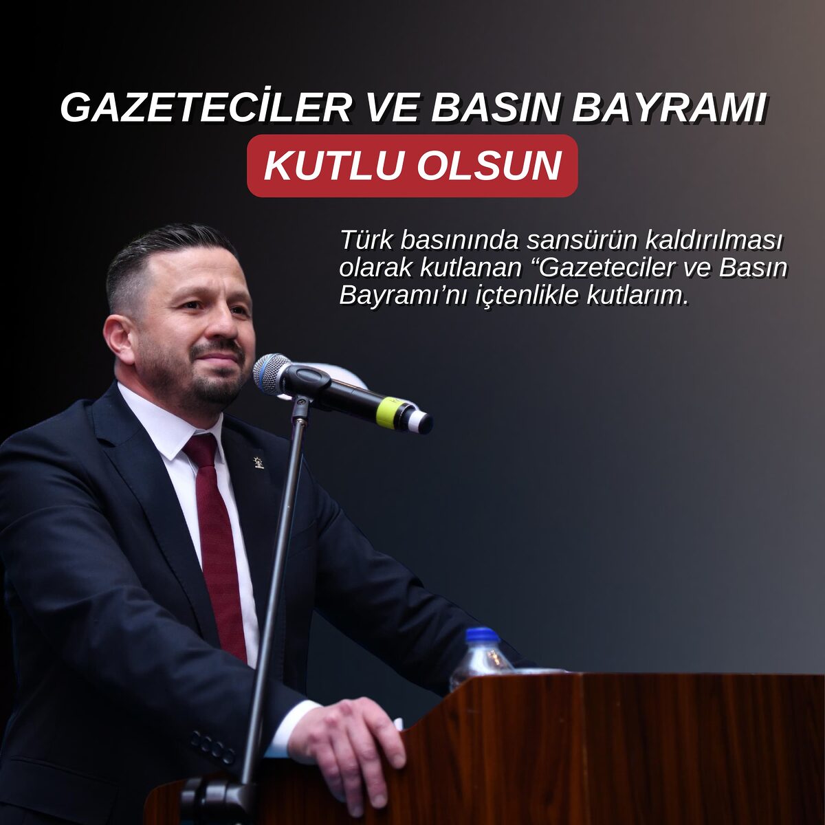 AK Parti İl Başkanı Aydemir’den Basın Mensuplarına Övgü Dolu Mesaj