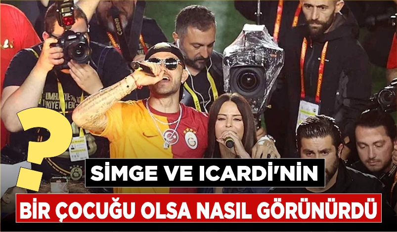 YAPAY ZEKAYA GÖRE SİMGE VE ICARDİ’NİN BİR ÇOCUĞU OLSA NASIL GÖRÜNÜRDÜ?