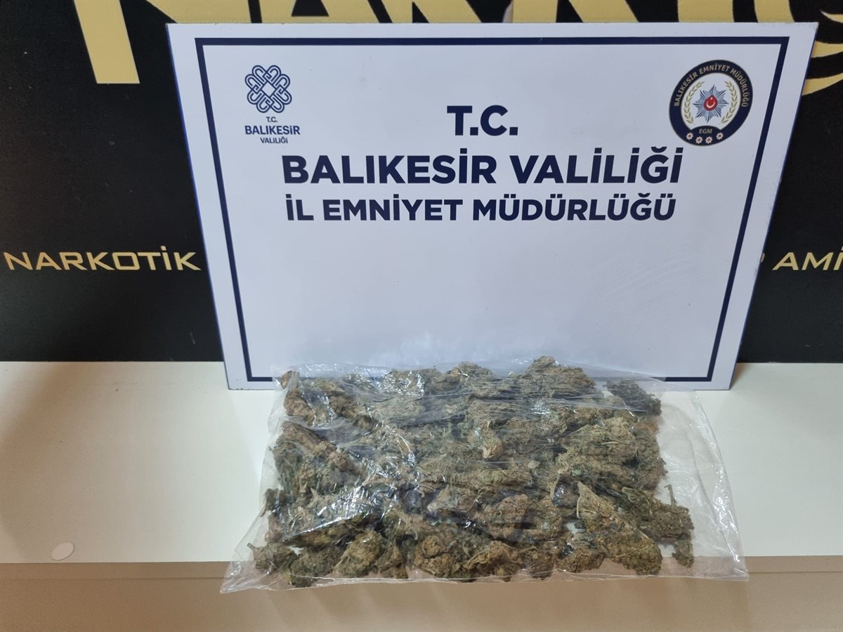 265 Gram Skunk Ele Geçirildi, 1 Şüpheli Tutuklandı