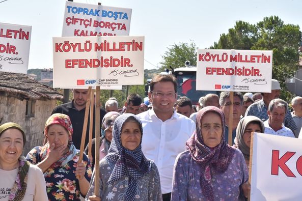 SINDIRGI BELEDİYESİ’NDEN ÇİFTÇİLERE TAM DESTEK