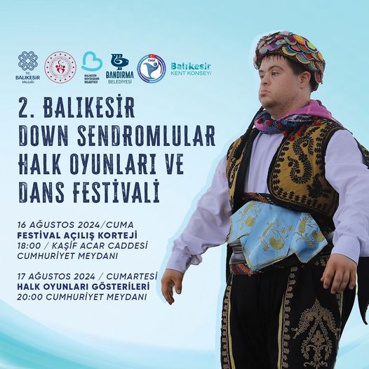 BANDIRMA’DA DOWN SENDROMLULAR FESTİVALİ