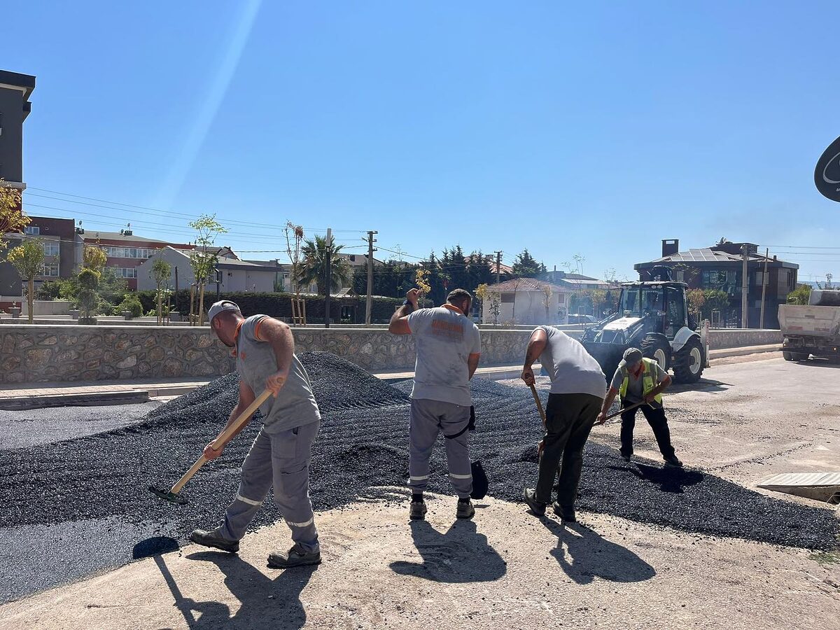 BANDIRMA’DA ULAŞIM ÇALIŞMALARI SÜRÜYOR