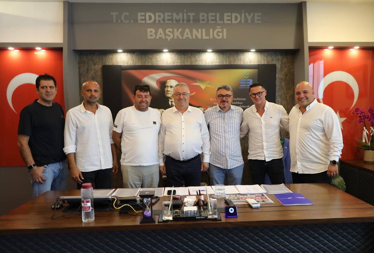 Ferhatoğlu Edremit Belediyesi Gürespor’dan Başkan Mehmet Ertaş’a Ziyaret