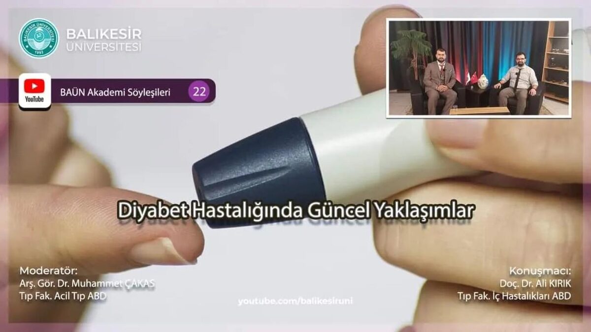 BAÜN’den Diyabete Dair Güncel Yaklaşımlar Programı Yayında