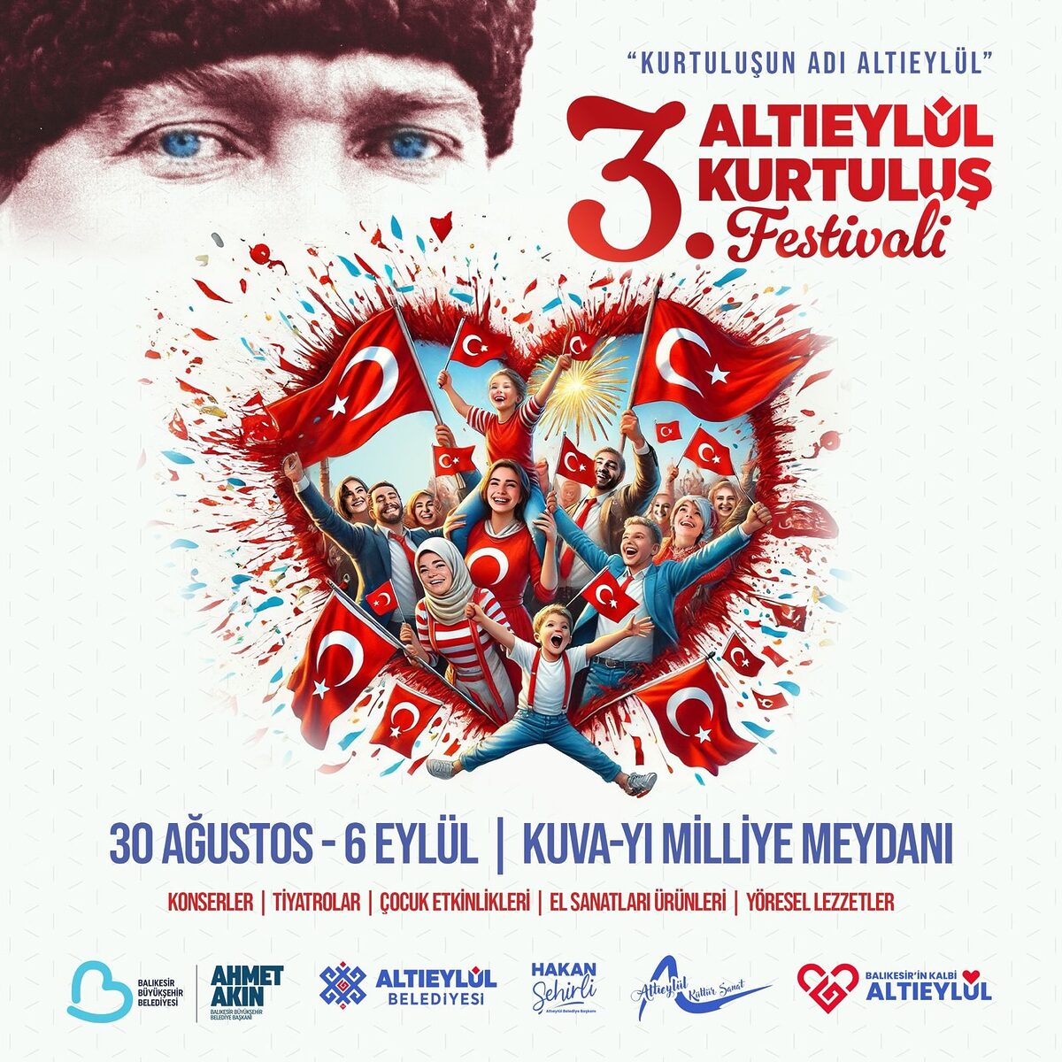 ALTIEYLÜL’DE FESTİVAL BAŞLIYOR