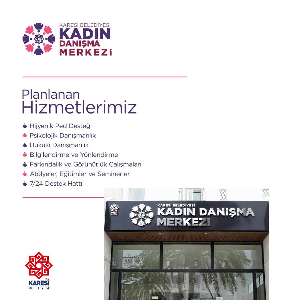 Karesi Belediyesi’nden Kadınlara Destek: Kadın Danışma Merkezi 9 Eylül’de Açılıyor