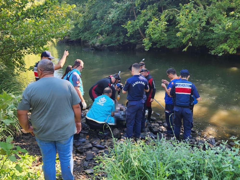 Balıkesir’de Gönen Çayı’na girerek