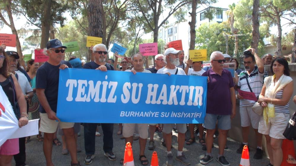 BALIKESİR’DE SU EYLEMİ