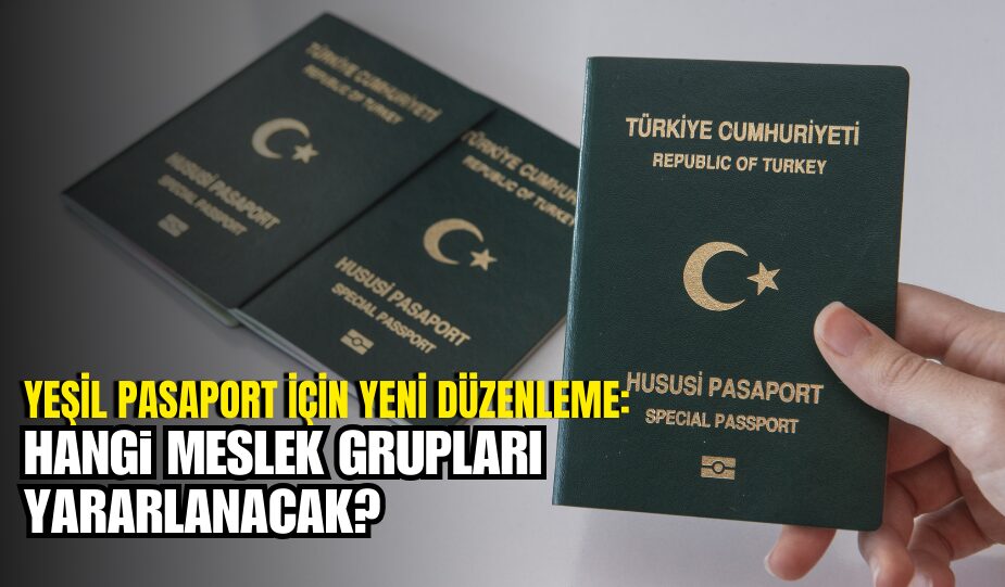 Yeşil pasaport talebi artıyor.