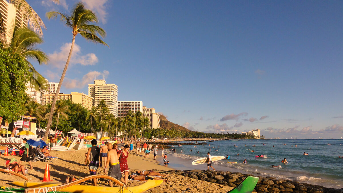 Waikiki'nin tarihi, Hawaii'nin zengin