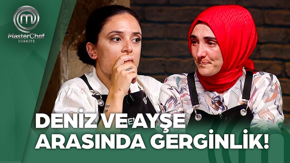 MASTERCHEF DENİZ’İN AYŞE’Yİ KISKANMASINA TEPKİ GÖSTERDİ