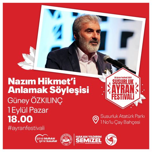 AYRAN FESTİVALİ’NDE EDEBİYAT RÜZGARI ESTİ