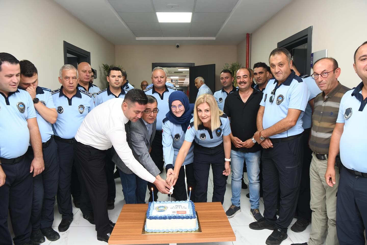 Başkan Hakan Şehirli’den Zabıta Teşkilatı’na Kuruluş Yıl Dönümü Ziyareti