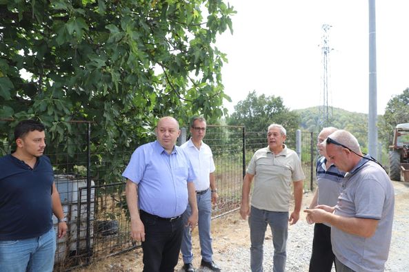 BAŞKAN PALAZ: “HİZMET İÇİN SAHADAYIZ”