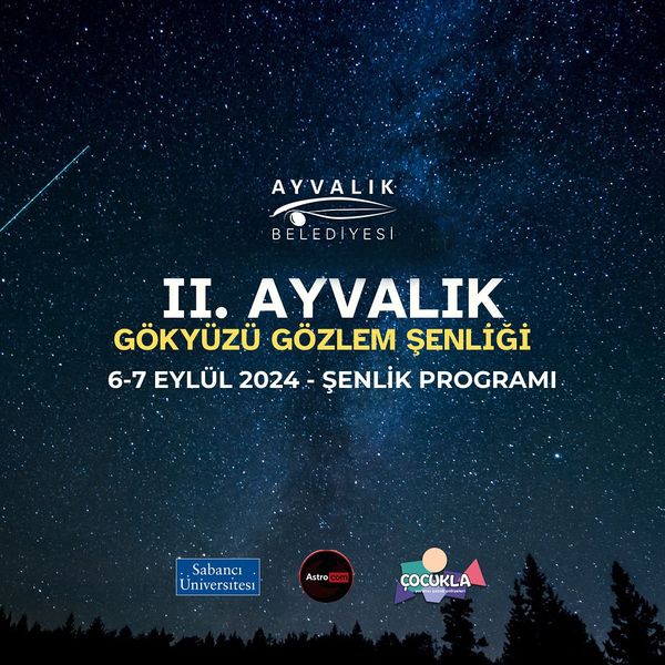 AYVALIK’TA GÖKYÜZÜ GÖZLEM ŞENLİĞİ HEYECANI