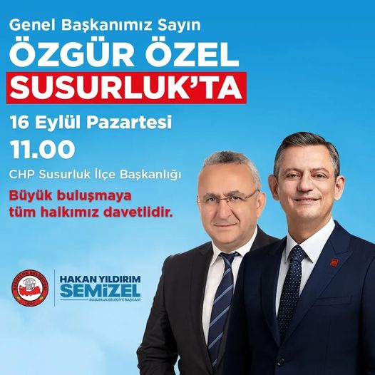 BAŞKAN SEMİZEL’DEN DAVET: “HALKIMIZI YANIMIZDA GÖRMEK İSTİYORUZ”