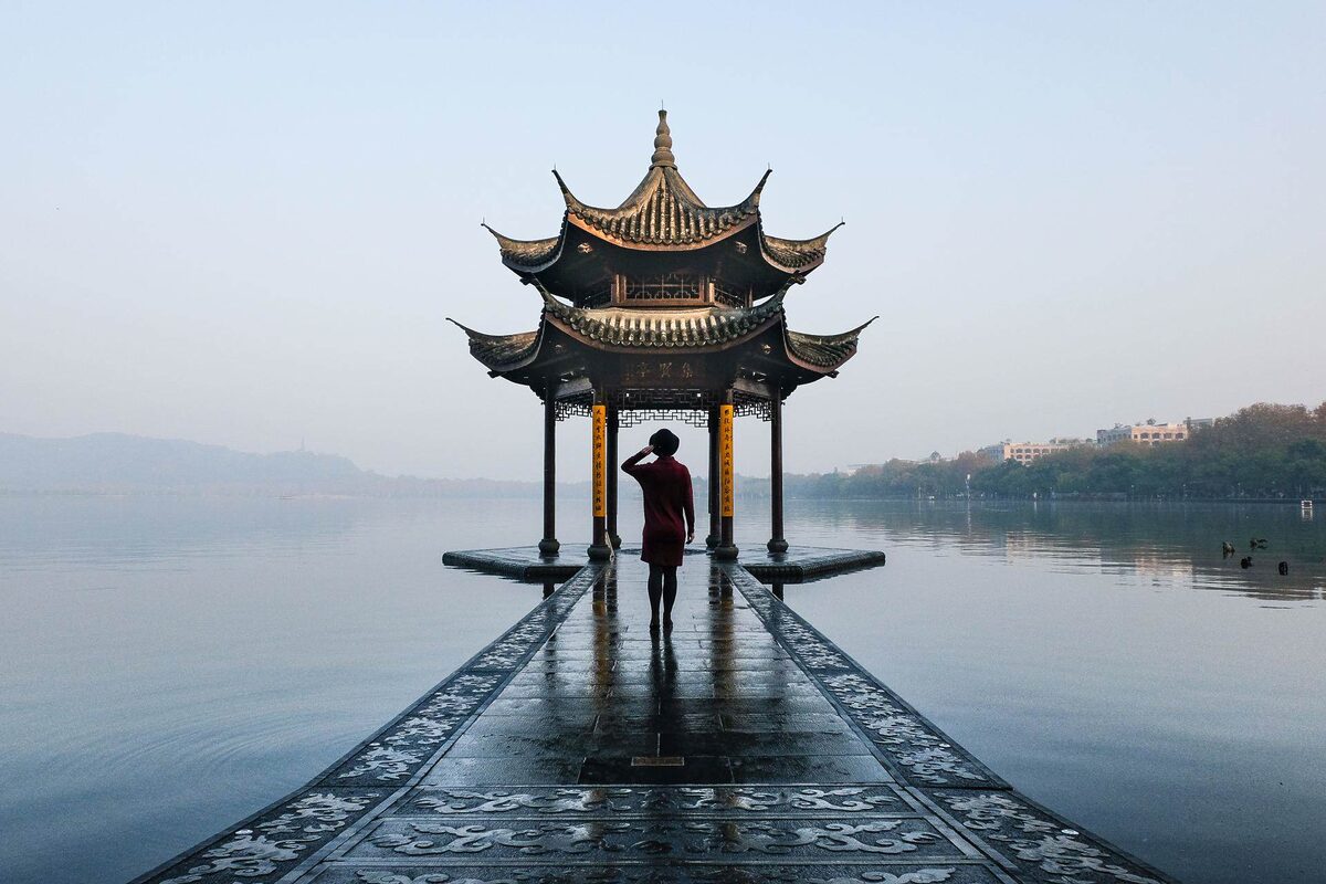 West Lake, Çin'in Hangzhou