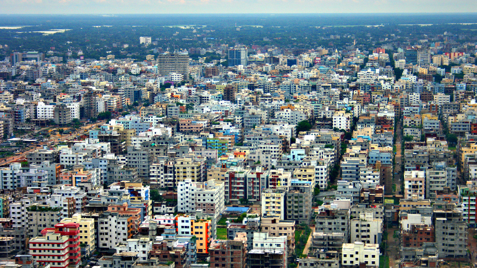 Dhaka, Güney Asya'nın hızla