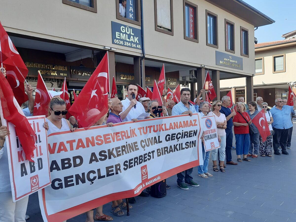 Balıkesir'de, Vatan Partisi Merkez