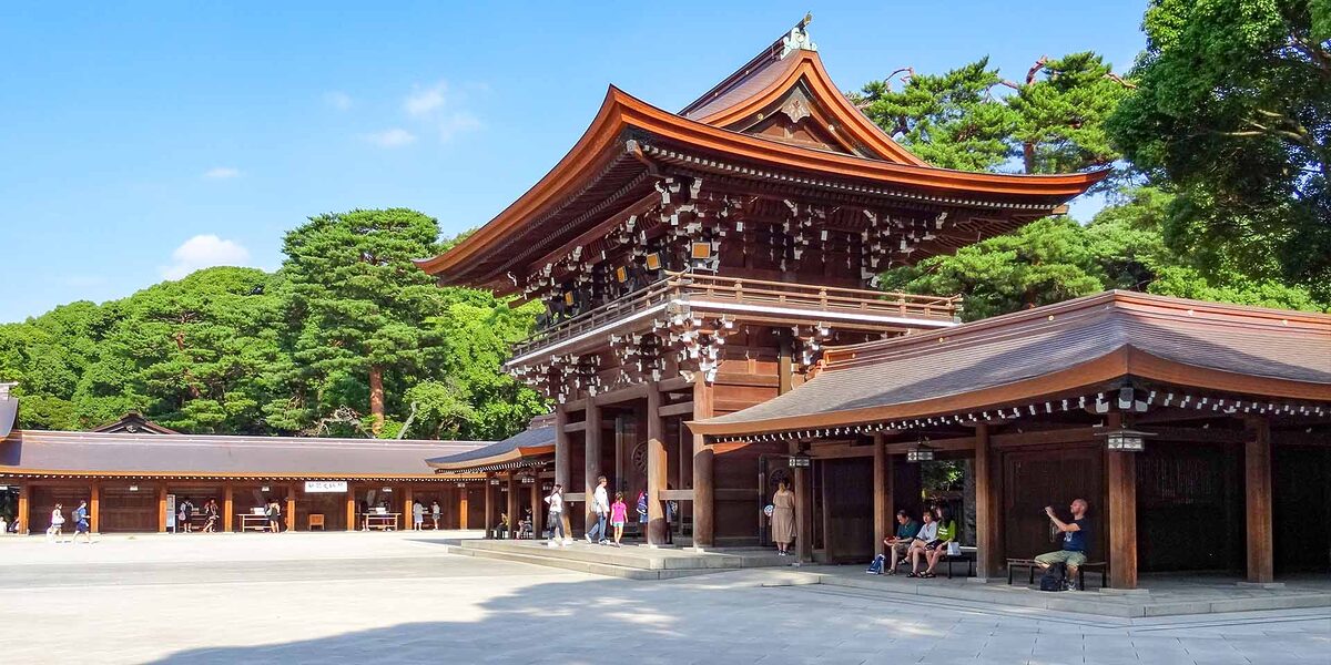 Meiji Jingu, Tokyo’nun merkezinde