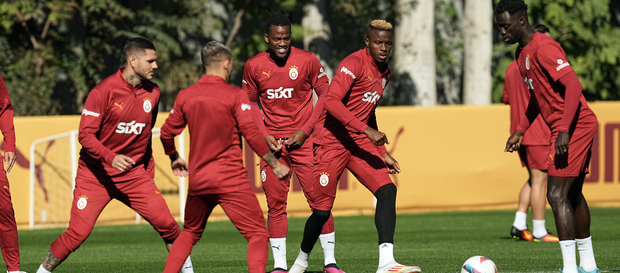 GALATASARAY BEŞİKTAŞ MAÇI HAZIRLIKLARINI SÜRDÜRDÜ