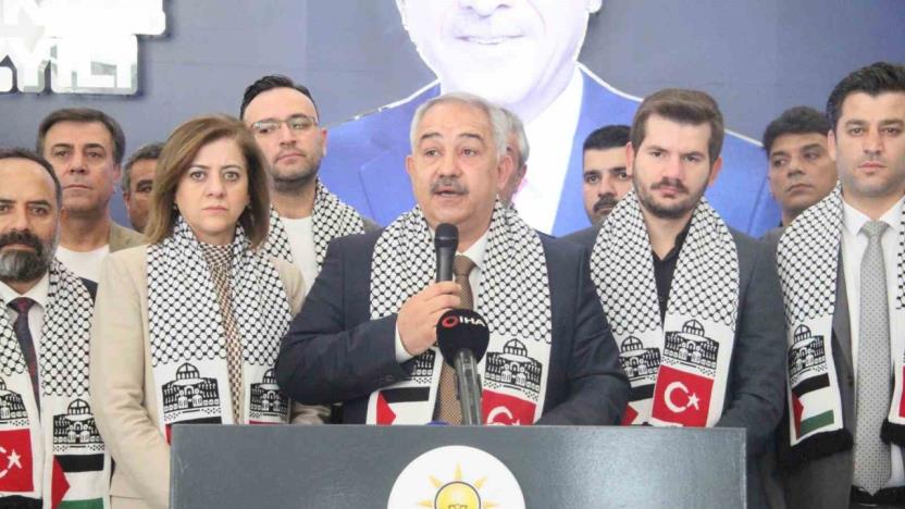 AK Parti Gaziantep İl Başkanlığından İsrail saldırılarına tepki