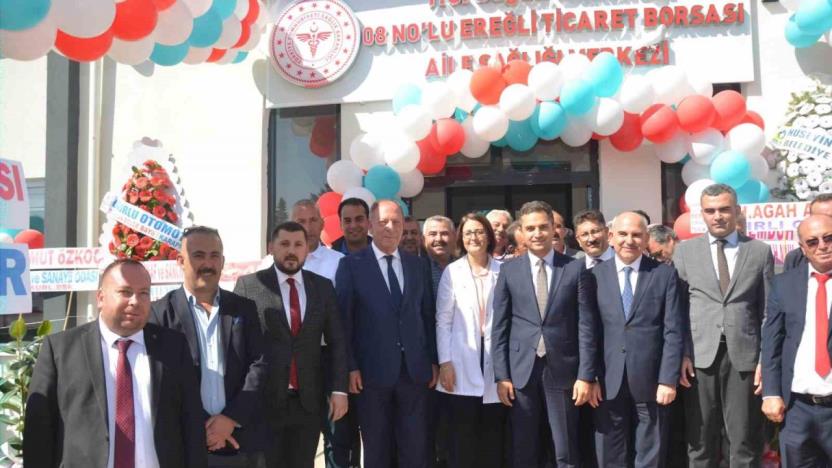 Ereğli Ticaret Borsası Aile Sağlık Merkezi’nin açılışı gerçekleştirildi