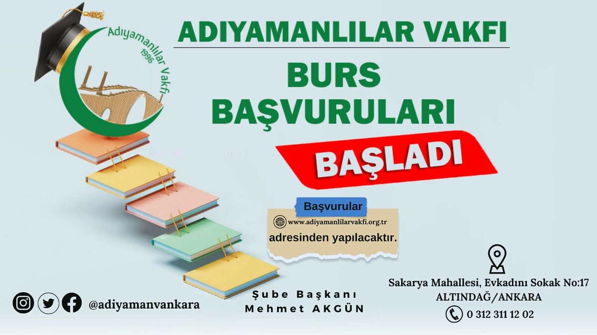 1729372121 891 Adiyamanlilar Vakfi burs basvurulari basladi - Marmara Bölge: Balıkesir Son Dakika Haberleri ile Hava Durumu