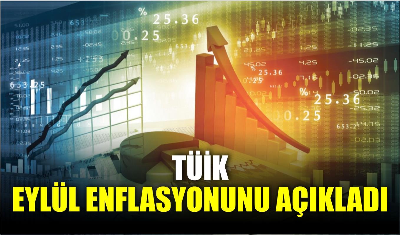 TÜİK EYLÜL AYI ENFLASYONUNU AÇIKLADI