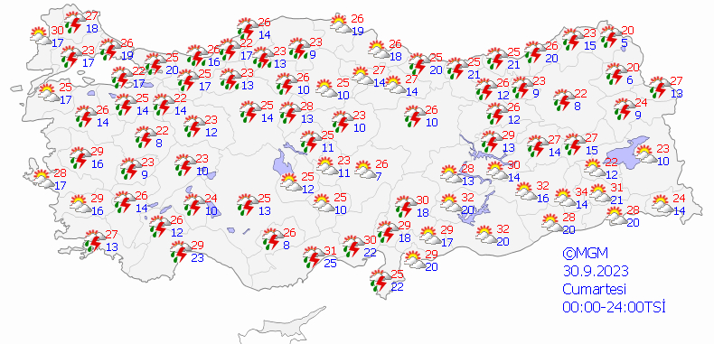 1729374392 211 Yeni yagisli hava geliyor Turkiye geneli 1 hafta etkili olacak - Marmara Bölge: Balıkesir Son Dakika Haberleri ile Hava Durumu