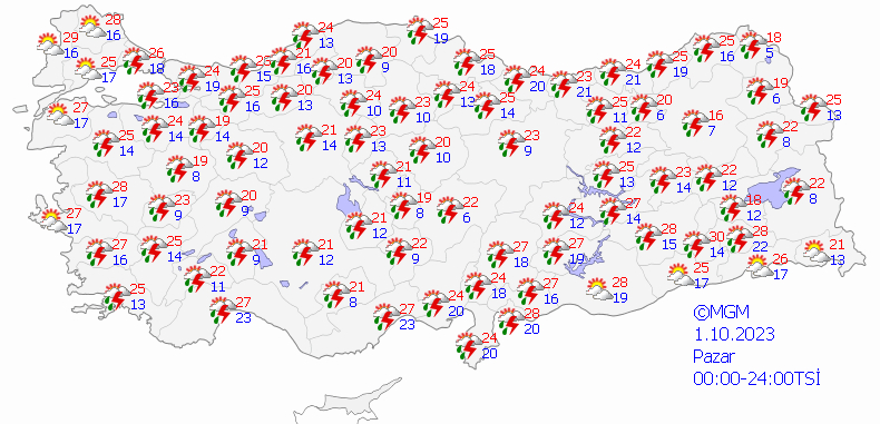 1729374392 481 Yeni yagisli hava geliyor Turkiye geneli 1 hafta etkili olacak - Marmara Bölge: Balıkesir Son Dakika Haberleri ile Hava Durumu