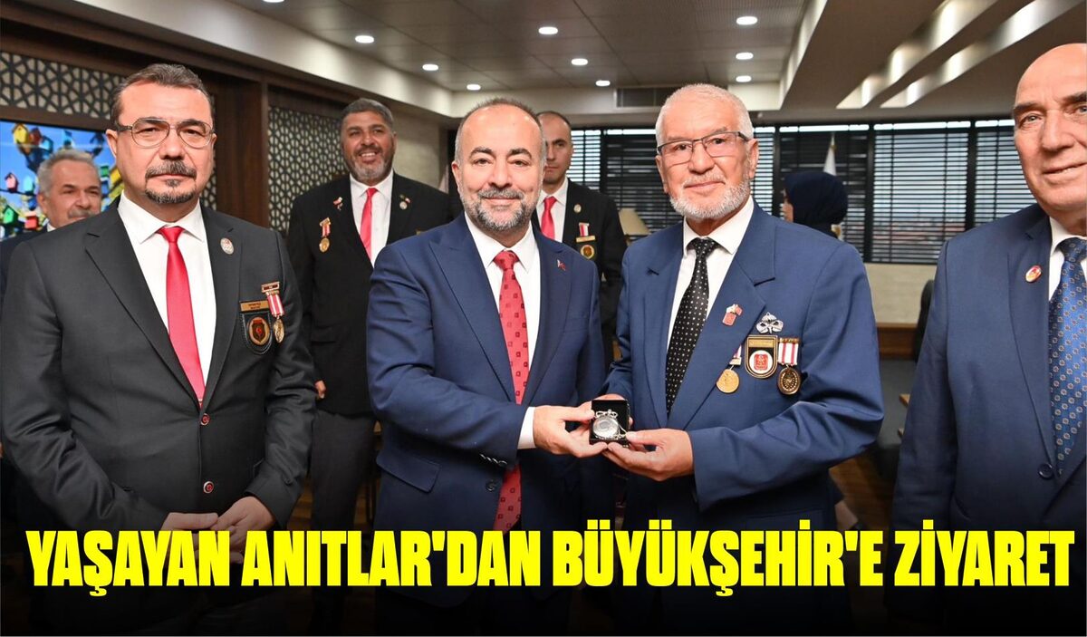 YAŞAYAN ANITLAR’DAN BÜYÜKŞEHİR’E ZİYARET