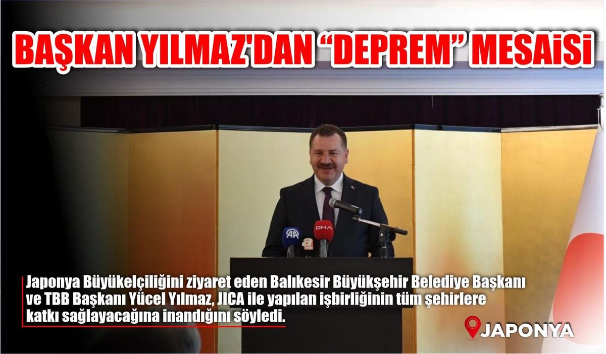 BAŞKAN YILMAZ’DAN “DEPREM” MESAİSİ