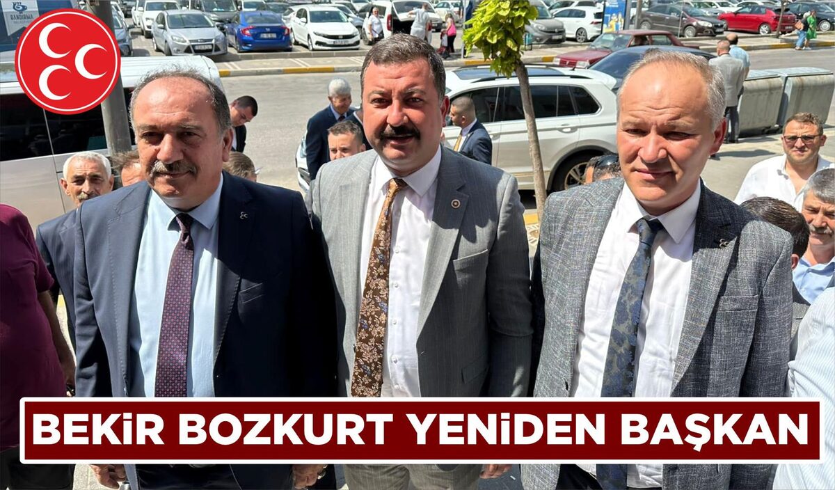 BEKİR BOZKURT YENİDEN BAŞKAN