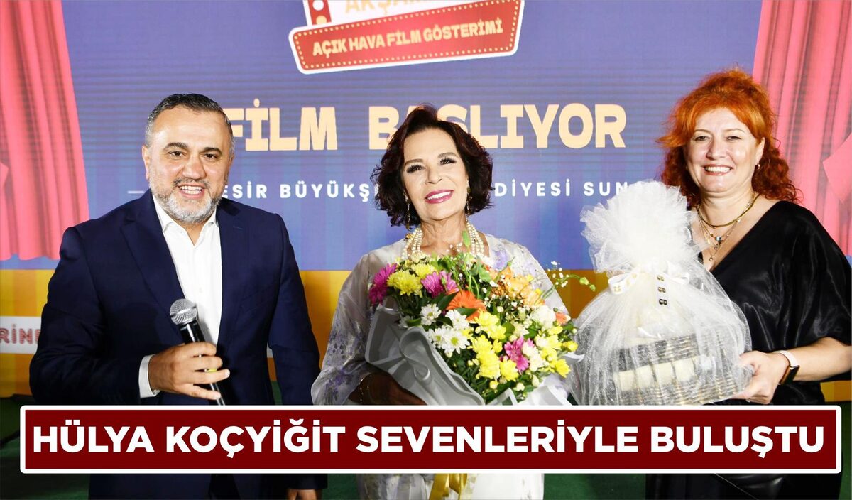 HÜLYA KOÇYİĞİT SEVENLERİYLE BULUŞTU