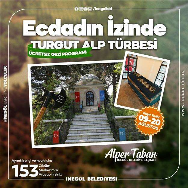 1729397928 126 Inegolden Turgut Alpin turbesine ucretsiz gezi - Marmara Bölge: Balıkesir Son Dakika Haberleri ile Hava Durumu