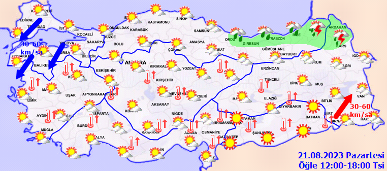 1729399404 774 METEOROLOJIDEN KUVVETLI RUZGAR UYARISI - Marmara Bölge: Balıkesir Son Dakika Haberleri ile Hava Durumu