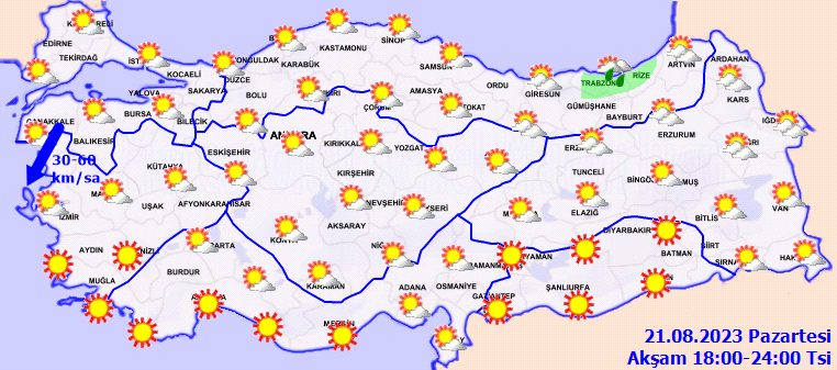 1729399405 932 METEOROLOJIDEN KUVVETLI RUZGAR UYARISI - Marmara Bölge: Balıkesir Son Dakika Haberleri ile Hava Durumu