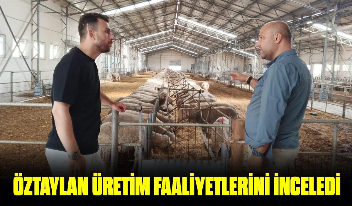 ÖZTAYLAN ÜRETİM FAALİYETLERİNİ İNCELEDİ