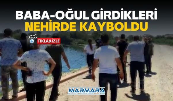 Gaziantep’in Karkamış ilçesinde oğluyla