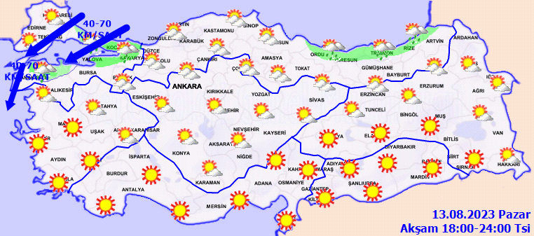 1729401728 55 Marmara icin kuvvetli uyari - Marmara Bölge: Balıkesir Son Dakika Haberleri ile Hava Durumu