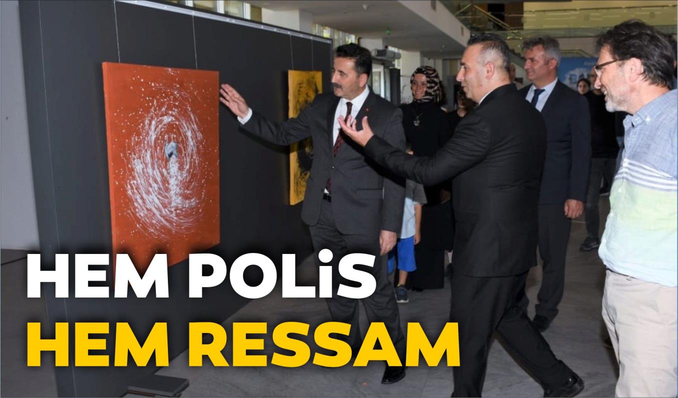 HEM POLİS HEM RESSAM