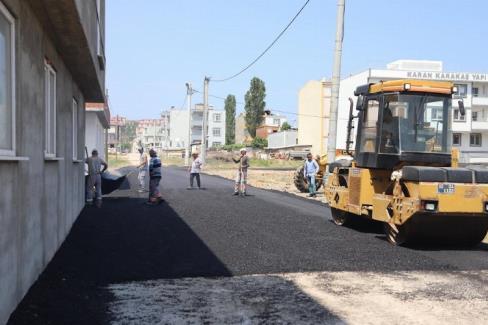 Balıkesir Bandırma’da yollar güzelleşiyor