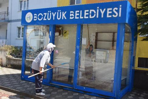 Bilecik’te Bozüyük Belediyesi Temizlik