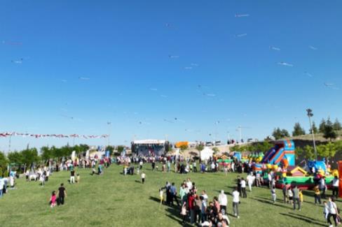 Konya Selçuklu’da çocuklar bu şenliği çok sevdi