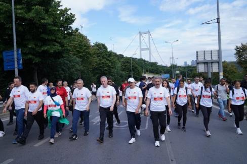 15 Temmuz şehitlerine İstanbul’da ‘Vatan Koşu’lu anma